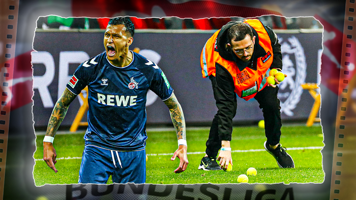 Erst fliegen Tennisbälle, dann sorgt Selke für Baumgarts Urschrei
