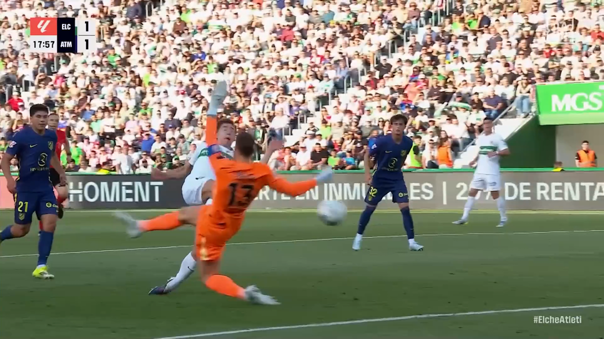 Affengruber vor Oblak: Elche ärgert Atletico mit dem Ausgleich