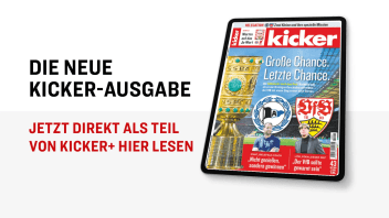 Die aktuelle kicker-Ausgabe.
