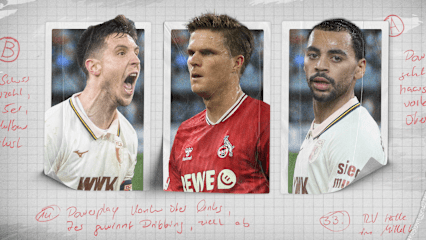 Keven Schlotterbeck, Marius Bülter und Alexis Claude-Maurice