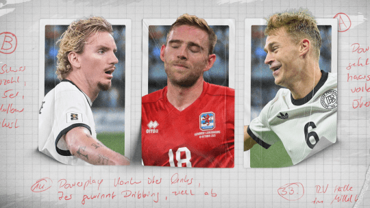Nick Woltemade, Laurent Jans, Joshua Kimmich