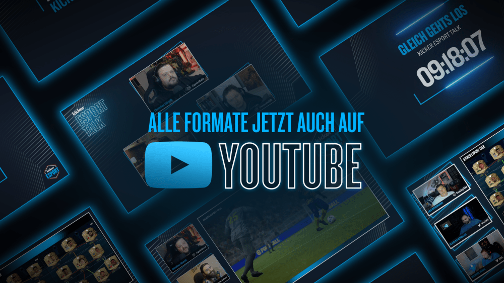 Alle Videos findet Ihr auch in unserem kicker eSport Youtube Channel
