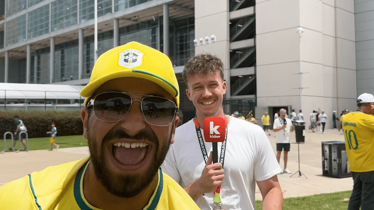 "Stadiondach ist weggeflogen": Brasilien-Fan crasht ...