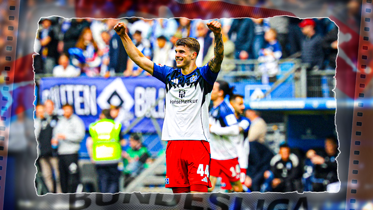 So schoss er sich nach Brighton: Vuskovics Bundesligatore für den HSV