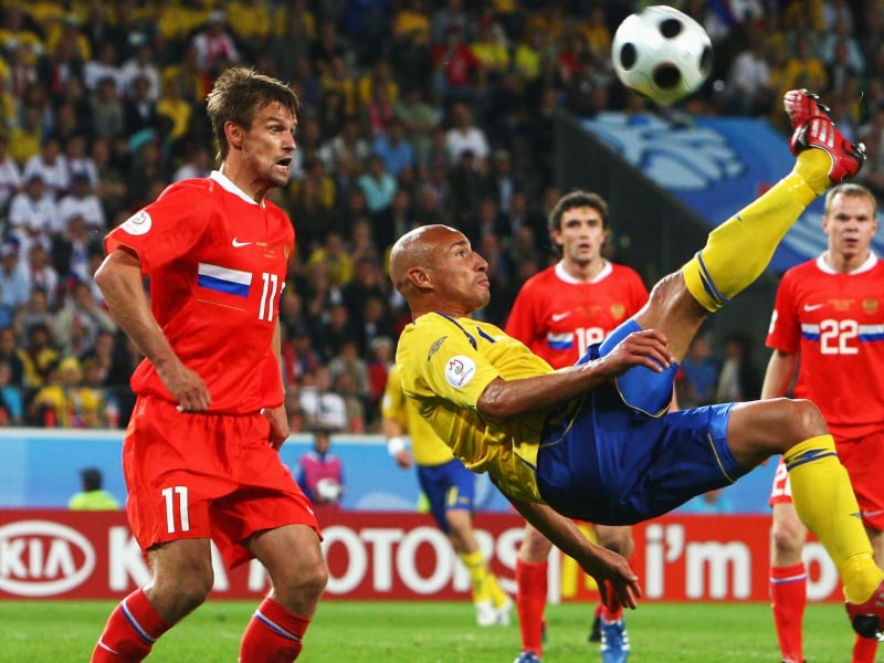 Henrik Larsson bei der EURO 2008