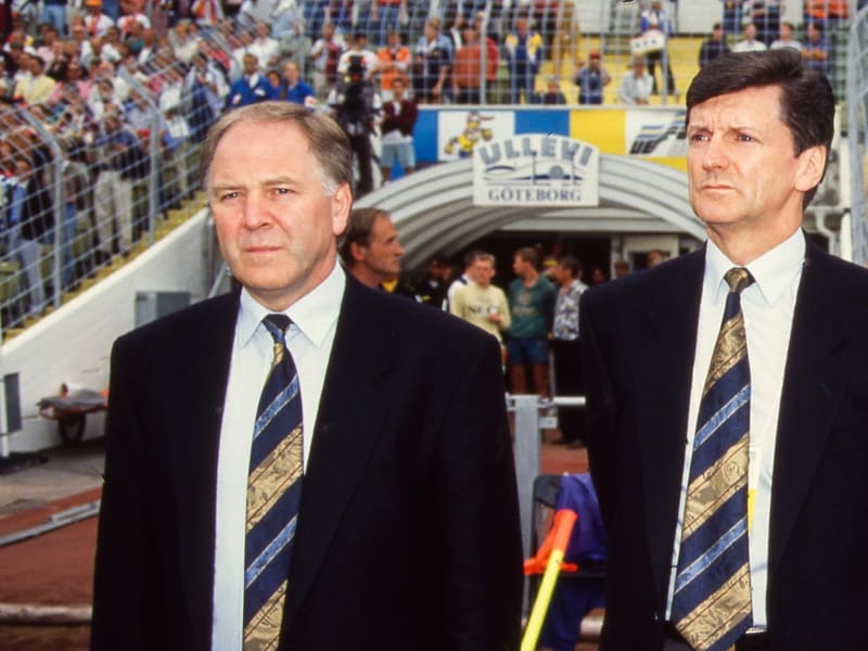 Craig Brown und Andy Roxburgh trainierten die Schotten