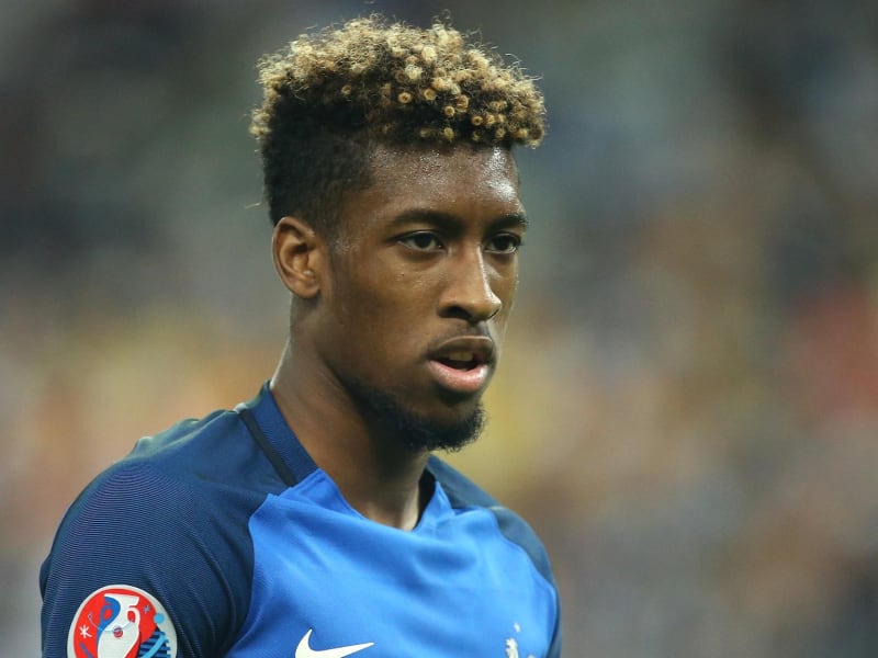 Frankreichs Kingsley Coman bei der EURO 2016 gegen Rumänien