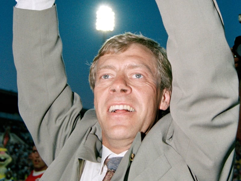 Dänemarks Coach Richard Møller Nielsen 1992