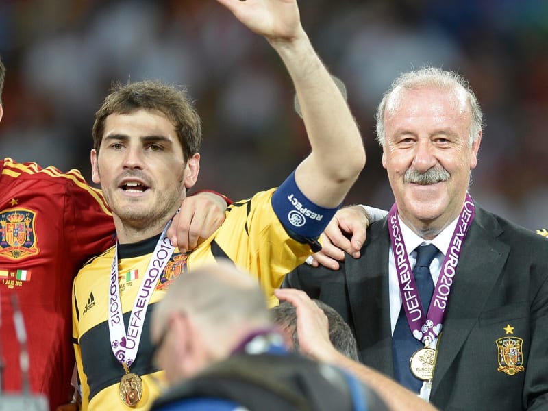 Vicente Del Bosque, Spanien 2012