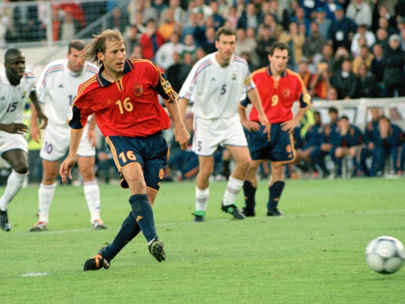 Gaizka Mendieta bei der EURO 2000