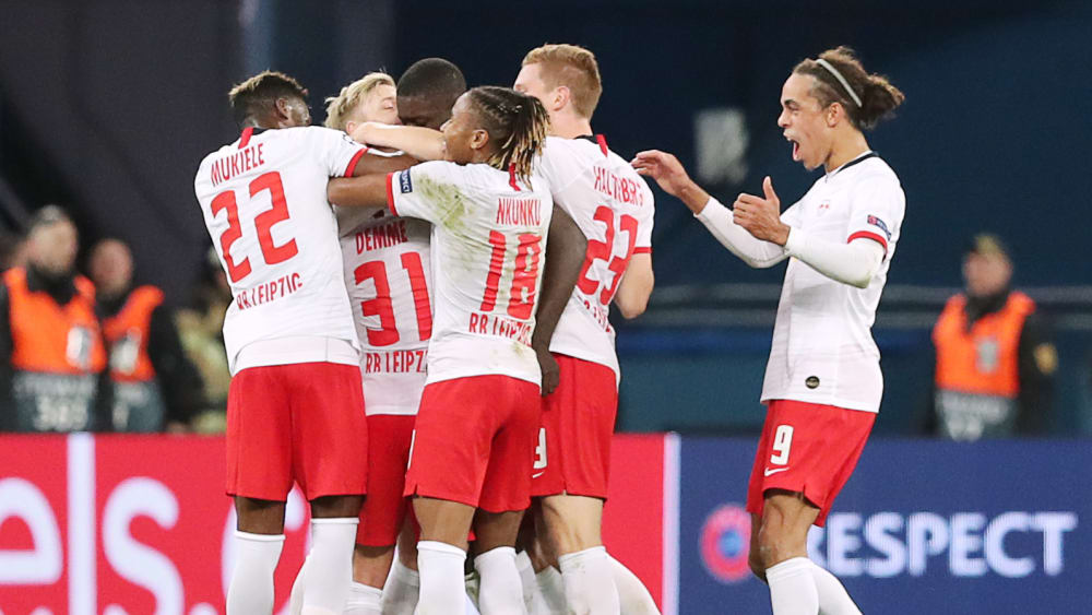 Jubeltraube: Die Leipziger holten einen Dreier bei Zenit.