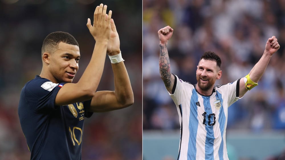 Wer entscheidet das WM-Finale für sich? Kylian Mbappé oder Lionel Messi?