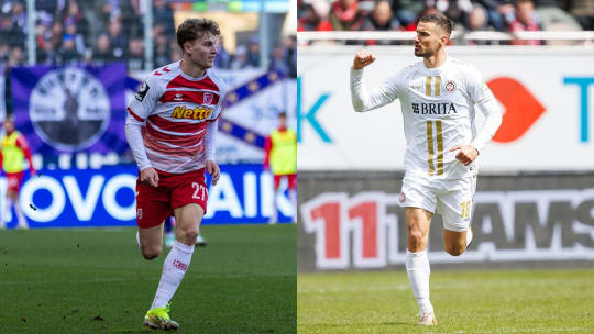 Auf sie wird es ankommen: Dominik Kother (li.) und Ivan Prtajin sind die Top-Scorer ihrer Mannschaften.