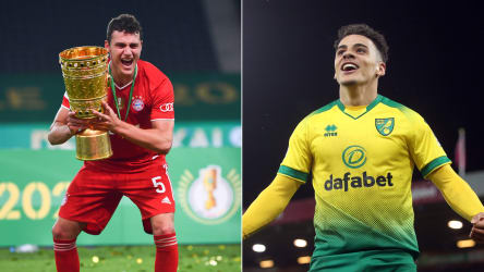 Benjamin Pavard soll einen neuen Herausforderer bekommen - ein Transfer von Max Aarons (r.) erscheint momentan aber nicht sehr wahrscheinlich.