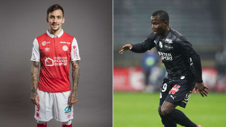 Vom Ligue-1-Abbruch betroffen: Die VfB-Leihgaben Anastasios Donis (l.) und Chadrac Akolo.