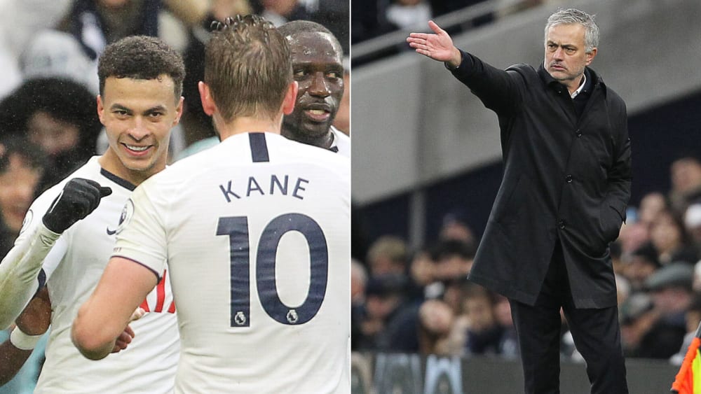 Dele Alli und Harry Kane trafen für die Spurs gegen Brighton - José Mourinho hatte vor dem Spiel für Furore gesorgt