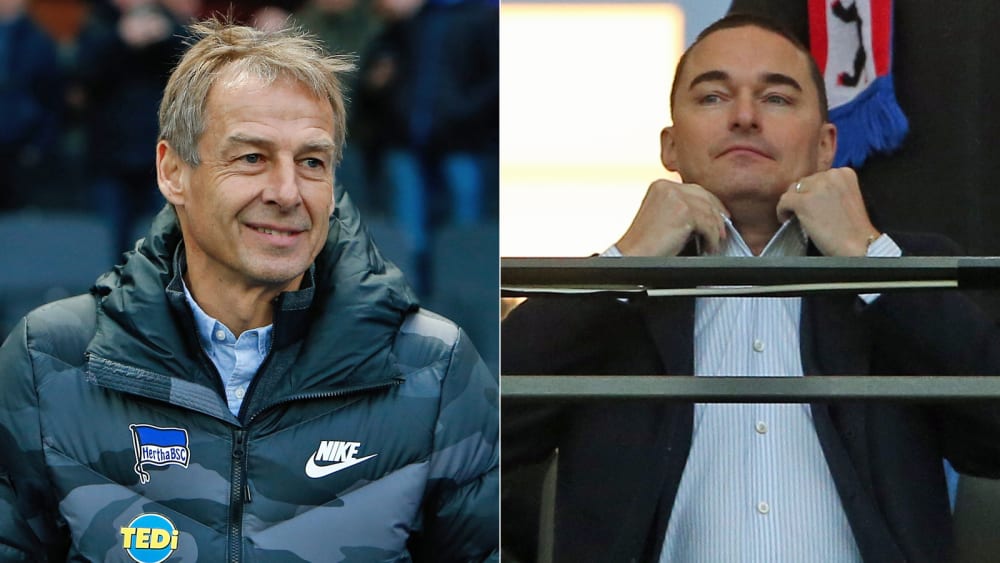 Jürgen Klinsmann und Investor Lars Windhorst