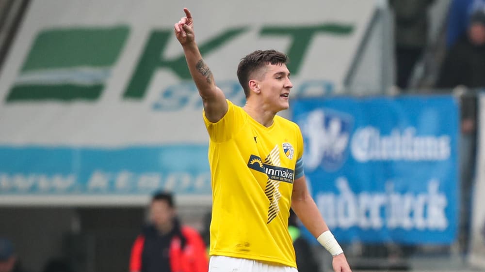 Jena hinter sich gelassen: Dominic Volkmer setzt seine Karriere in der 3. Liga beim MSV Duisburg fort.