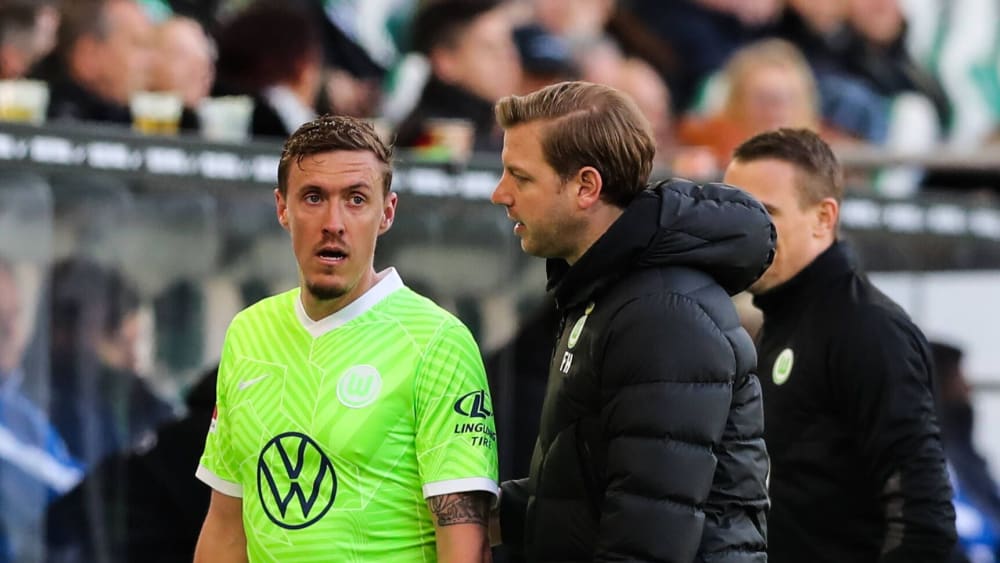 Der gemeinsame Weg in Wolfsburg ist schon wieder zu Ende: Max Kruse (li.) und Florian Kohfeldt.