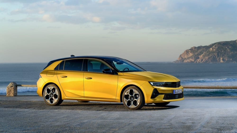 Opel Astra L (2021): Rendering nach neuen Erlkönigbildern