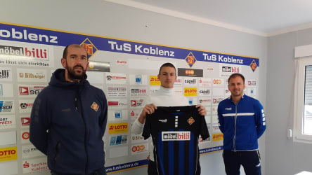 Predrag Vucic unterschreibt bei der TuS Koblenz