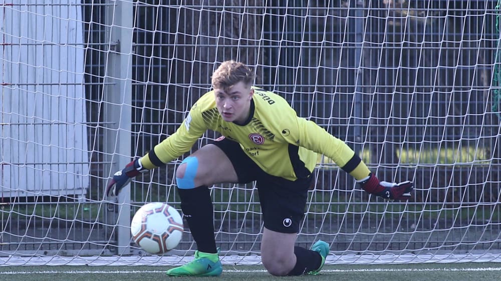 Verlässt den VfR Fischeln für den nächsten Schritt beim SC Union Nettetal: Torhüter Maximilian Möhker, der in der Jugend bei Fortuna Düsseldorf spielte.