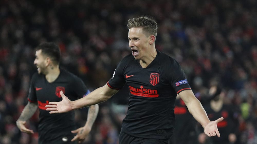 Doppeltorschütze in der Verlängerung: Madrids Llorente (rechts) führte Atletico nach seiner Einwechslung ins Viertelfinale der Champions League.