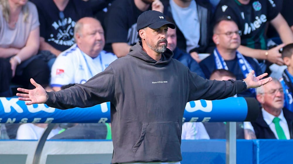 Enttäuschender Einstand als Hannover-Trainer für Sandro Wagner