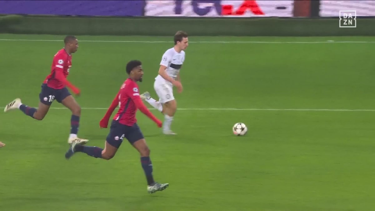 Lille - | Sturm Graz: Goal to make it 2-2 by Biereth in the 47th minute