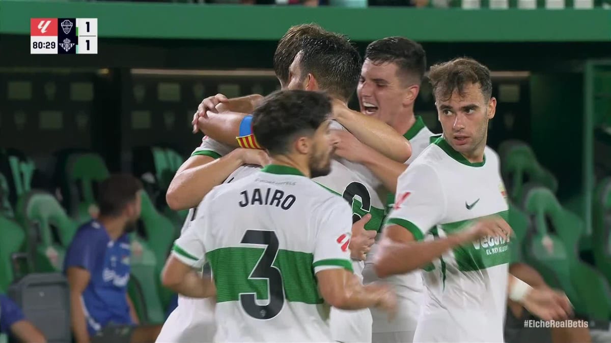 aufstellungen teilnehmer fc elche gegen betis