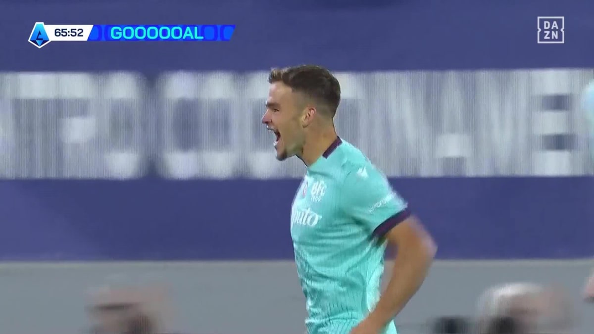 Fiorentina - Bologna: Tor in der 66. Minute