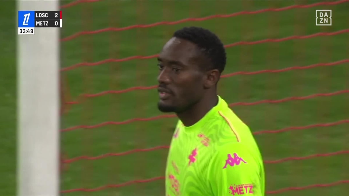 Lille - Metz: Tor zum 2:0 durch Felix in der 34. Minute