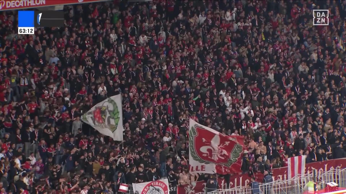 Lille - Metz: Tor zum 4:0 durch Perraud in der 64. Minute