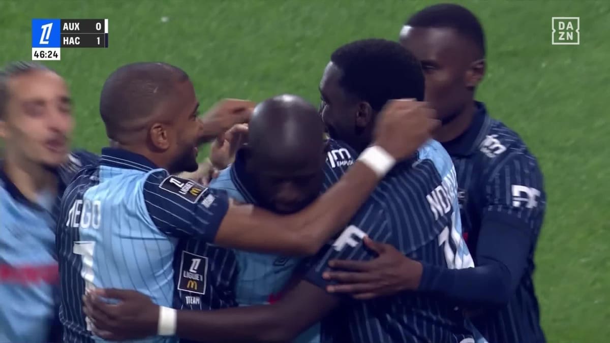 Auxerre - Le Havre: Tor zum 0:1 durch Touré in der 47. Minute