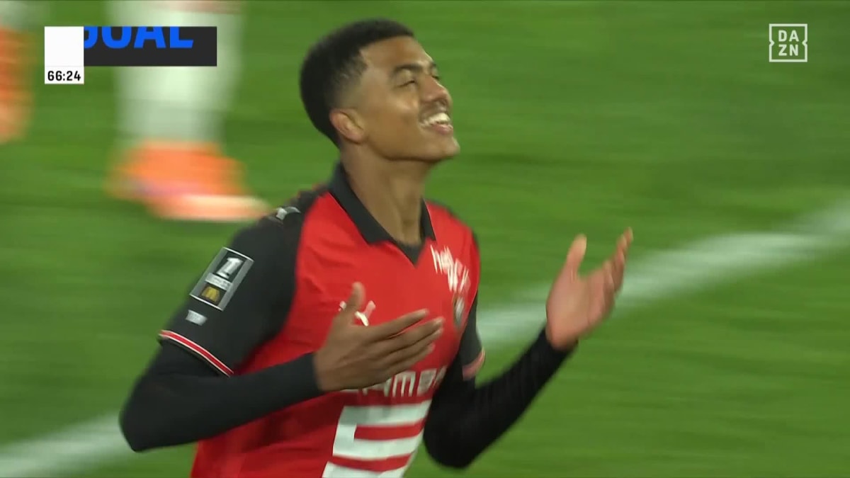 Rennes - Nizza: Tor in der 67. Minute