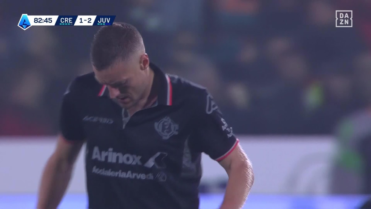 Cremonese - Juventus: Tor zum 1:2 durch Vardy in der 83. Minute