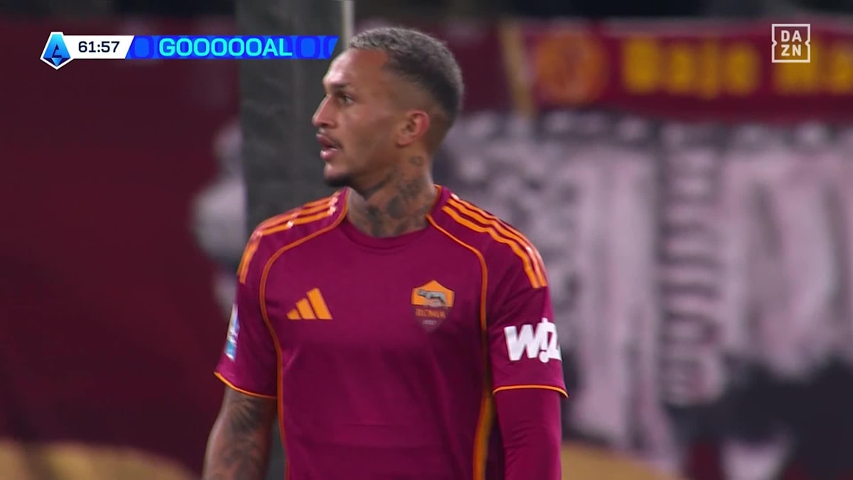 Roma - Milan: Tor zum 0:1 durch de Winter in der 62. Minute