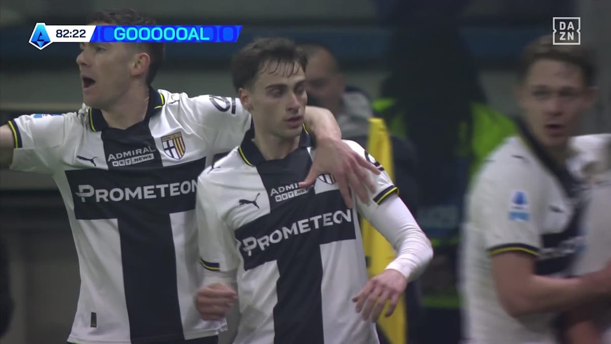 Parma - Cagliari: Tor zum 1:1 durch Oristanio in der 83. Minute