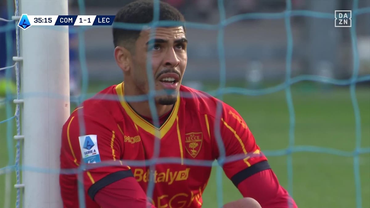 Como - Lecce: Tor zum 2:1 durch Rodriguez in der 36. Minute