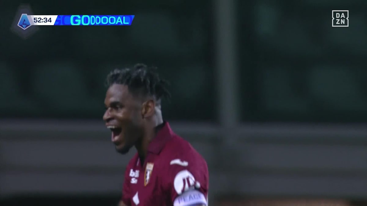 Torino - Lazio: Tor zum 2:0 durch Zapata in der 53. Minute