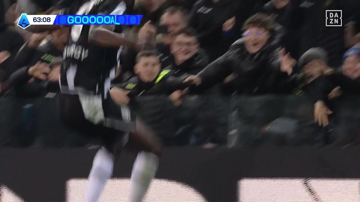 Udinese - Fiorentina: Tor zum 2:0 durch Davis in der 63. Minute