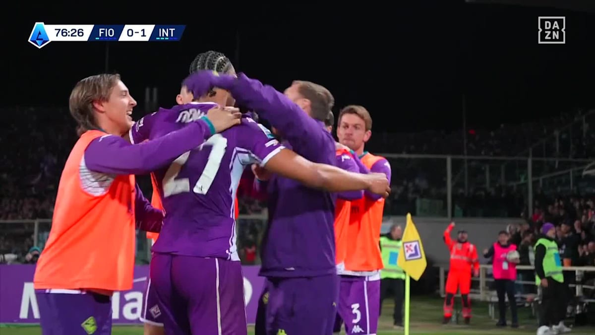 Fiorentina - | Inter: Ndour scores to make it 1-1 in the 77th minute