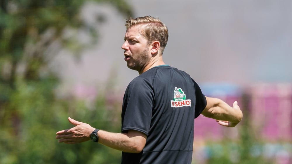 In der ersten August-Woche geht es wieder los: Werder-Trainer Florian Kohfeldt.