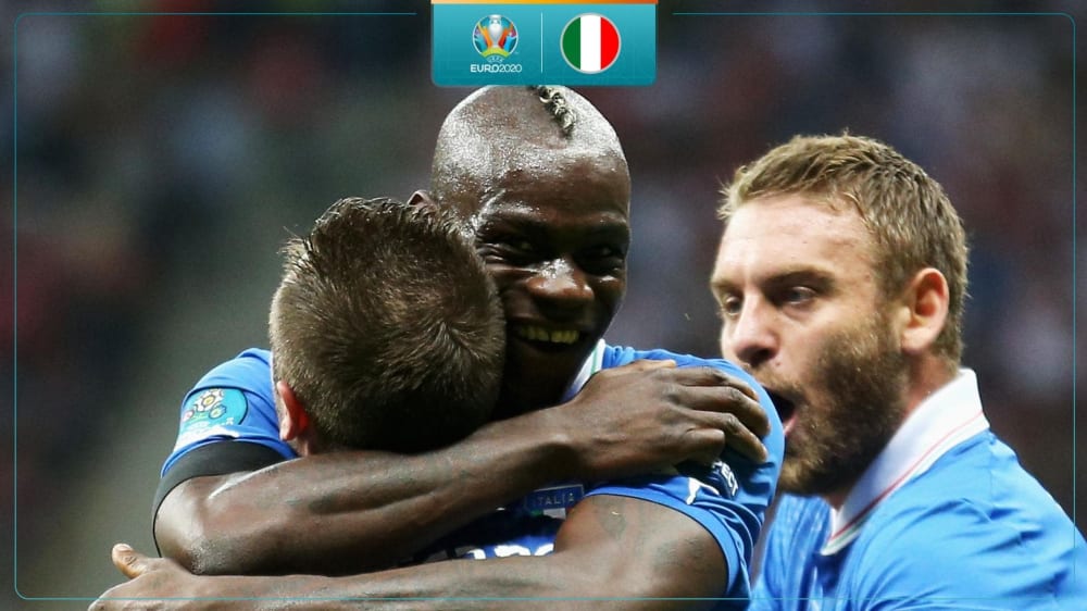 Mario Balotelli schoss Italien 2012 ins Finale