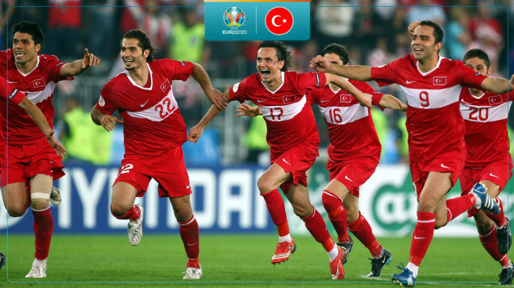 Die Türkei spielte eine denkwürdige UEFA EURO 2008