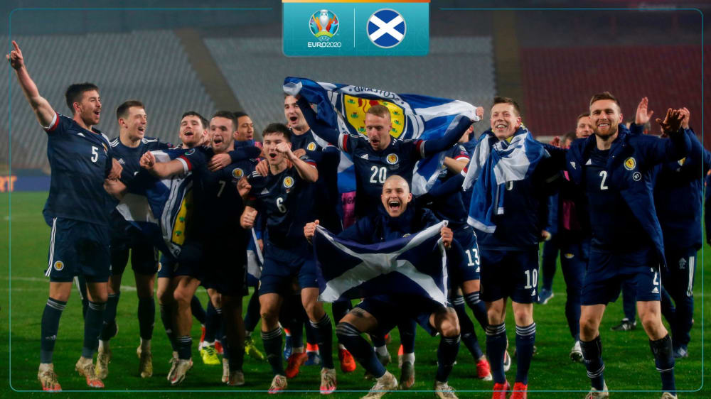Schottland feiert die Qualifikation für die UEFA EURO 2020