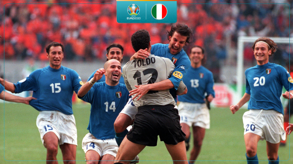 Italien spielte eine starke UEFA EURO 2000