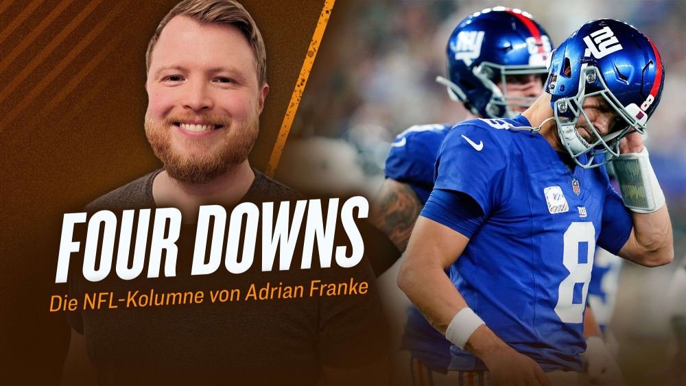 Daniel Jones und die Giants sind ein Thema der neuen "Four Downs"-Kolumne.