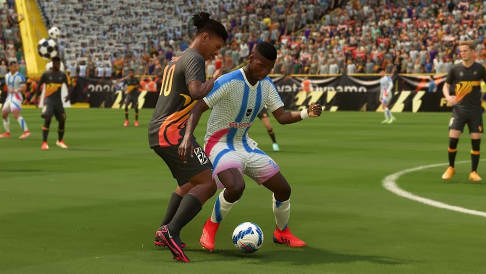 FIFA 22 FUT Test Spielszene