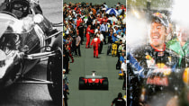 Mark Thompson, Sport-Fotograf bei Getty Images und seit mehr als 20 Jahren fotografischer Begleiter der Rennserie, hat seine Highlights aus den vergangenen 71 Jahren Formel 1 zusammengestellt. Im Folgenden kommentiert er nicht nur seine eigenen Fotos, sondern auch Bilder aus den Getty Images Archiven.